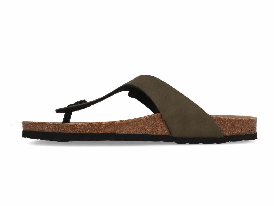 1 Thies-Men-Toe-Separator-Sandals-Bodiee-Soft-kaki #farbe_Green