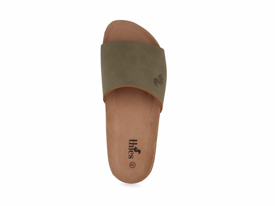 1 Thies-Women-Sandals-Eco-Pool-Slide-apple #farbe_Green