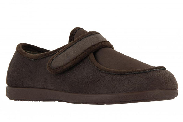 Varomed-vital-Men-Women-Strap-Slippers-Ricardo-brown #farbe_Brown