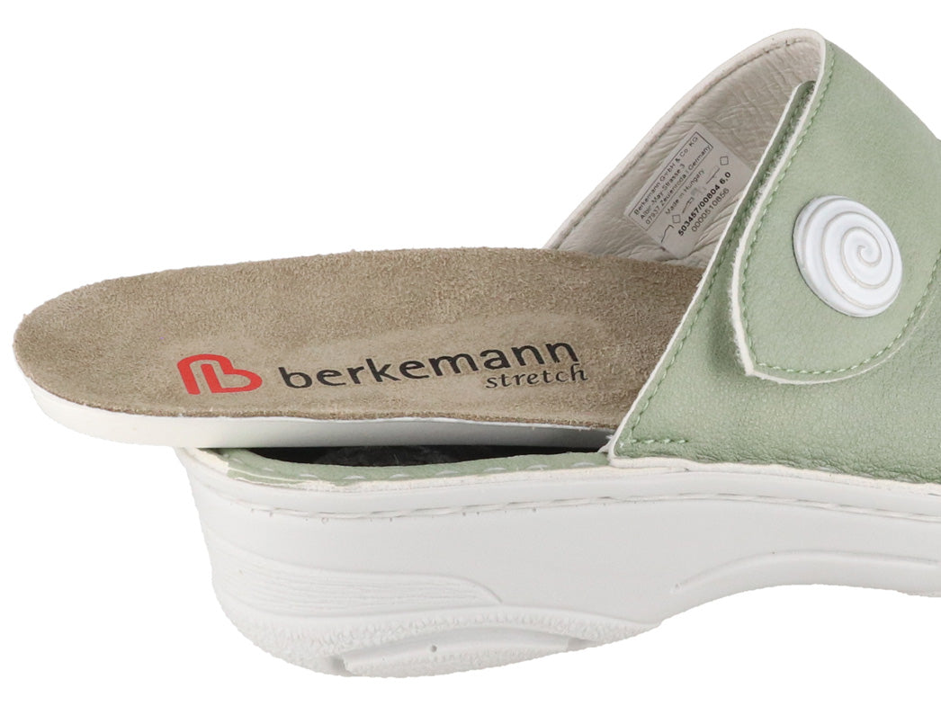 1 Berkemann-BERKOFLEX-Women-Velcro-Stretch-Clogs-Heliane-pastel-green #farbe_Green