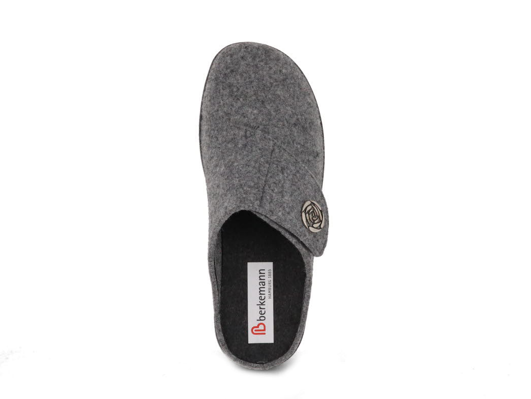 1 Berkemann-BERKOFLEX-Women-Velcro-Clogs-Teresa-light-gray #farbe_Gray