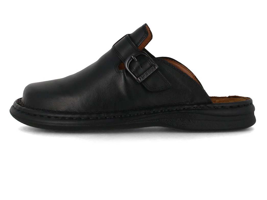 1 J-Seibel-Men-Leather-Slippers-Width-G-Madrid--black #farbe_Black