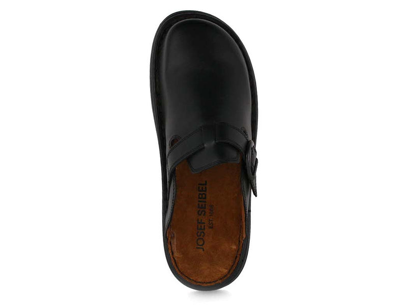 1 J-Seibel-Men-Leather-Slippers-Width-G-Madrid--black