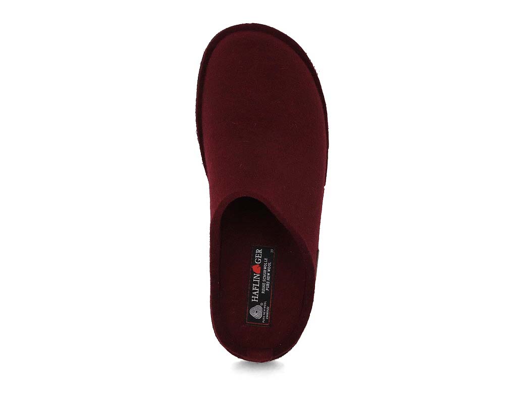 1 HAFLINGER-Women-Felt-Slippers-Flair-Soft-bordeaux #farbe_Bordeaux