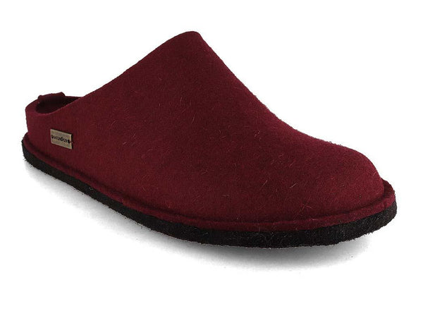 HAFLINGER-Women-Felt-Slippers-Flair-Soft-bordeaux #farbe_Bordeaux