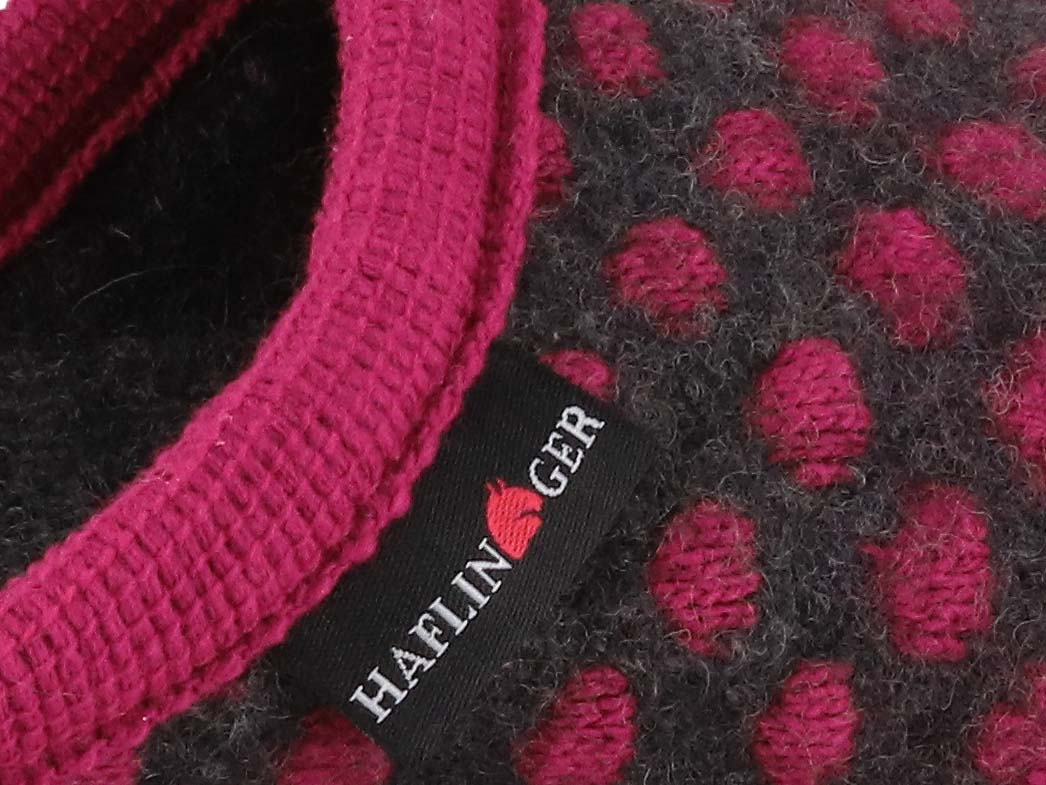 1 HAFLINGER-Women-Felt-Slippers-Flair-Fun-fuchsia #farbe_Anthracite