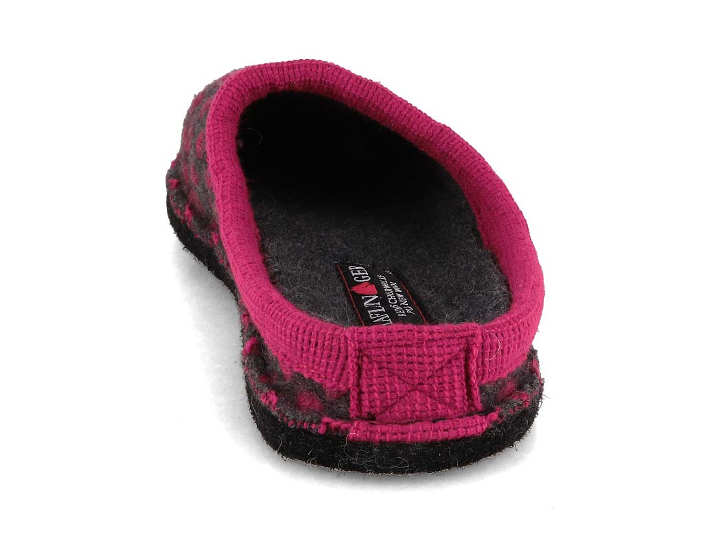 1 HAFLINGER-Women-Felt-Slippers-Flair-Fun-fuchsia #farbe_Anthracite