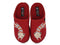 HAFLINGER-Women-Wool-Slippers-Flair-Choupette-burgundy #farbe_Red