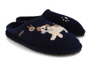 1 HAFLINGER-Women-Boiled-Wool-Slippers-Flair-Fido-dark-blue