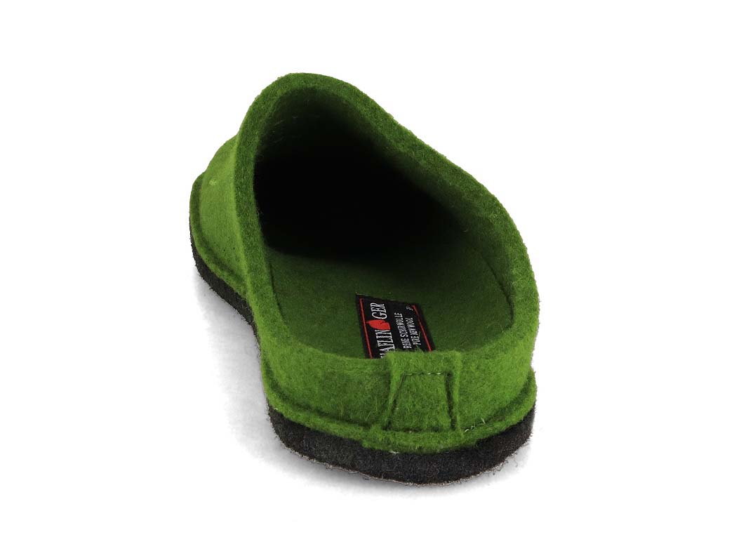 1 HAFLINGER-Men-Women-Felt-Slippers-Flair-Crossroad-green #farbe_Green