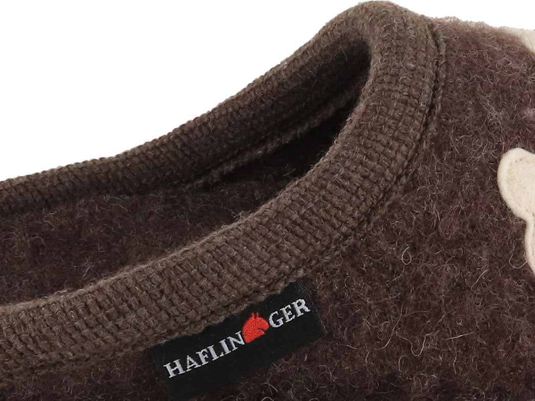 1 HAFLINGER-Unsisex-Slippers-Flair-Coffee-Time-brown-mottled #farbe_Brown