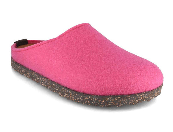 HAFLINGER-Women-Felt-Slippers-Manhattan-pink #farbe_Rosa