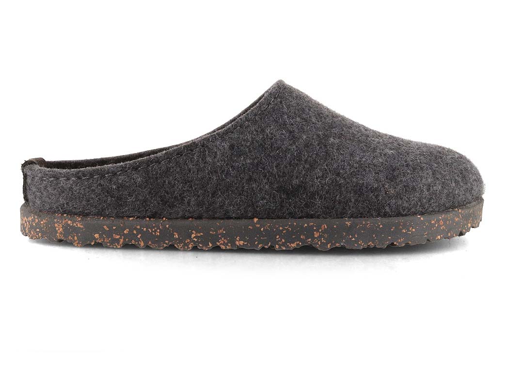 1 HAFLINGER-Women-Men-Felt-Slippers-Manhattan-anthracite #farbe_Gray