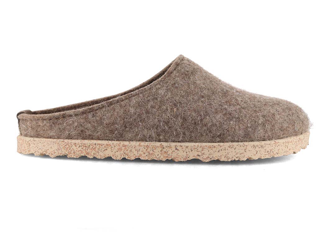 1 HAFLINGER-Women-Men-Felt-Slippers-Manhattan-turf #farbe_Beige