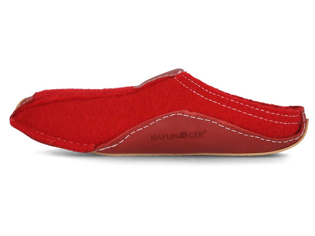 1 HAFLINGER-Women-Boiled-Wool-Slippers-Pocahontas-red #farbe_Red