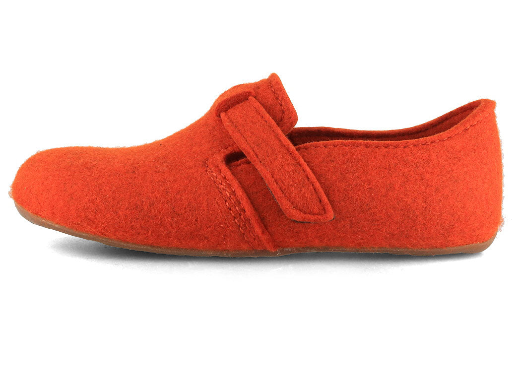 1 HAFLINGER-Unisex-closed-back-Slippers-Everest-Focus-rust #farbe_Orange