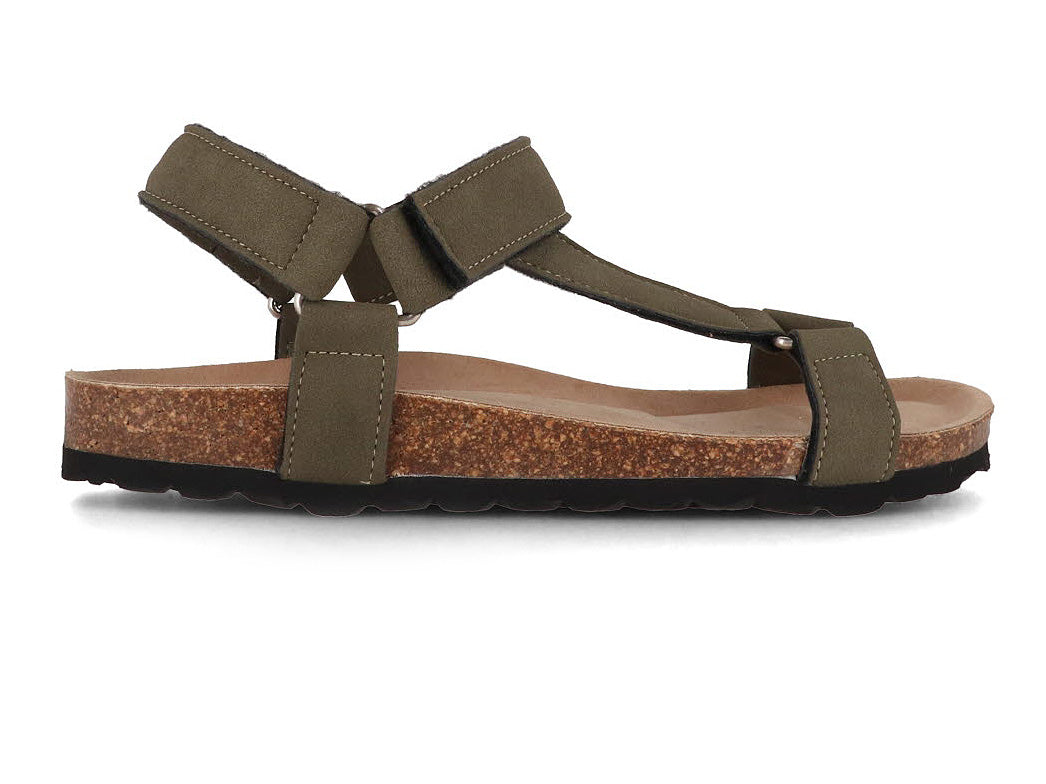 1 Thies-Women-Vegan-Sandals-Eco-Bio-Trek-khaki #farbe_Green