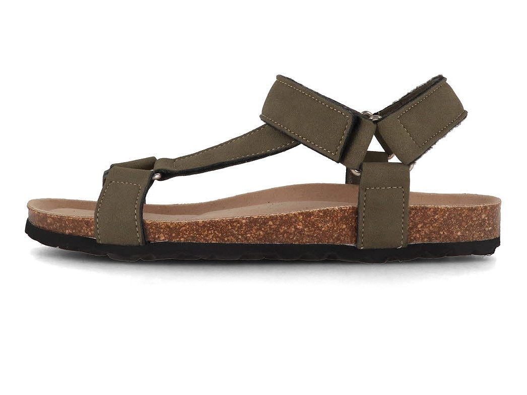 1 Thies-Women-Vegan-Sandals-Eco-Bio-Trek-khaki #farbe_Green