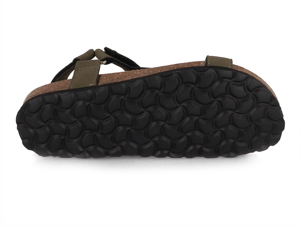 1 Thies-Women-Vegan-Sandals-Eco-Bio-Trek-khaki #farbe_Green