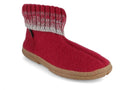 HAFLINGER-Boys-Girls-Slipper-Boots-Yuki-burgundy