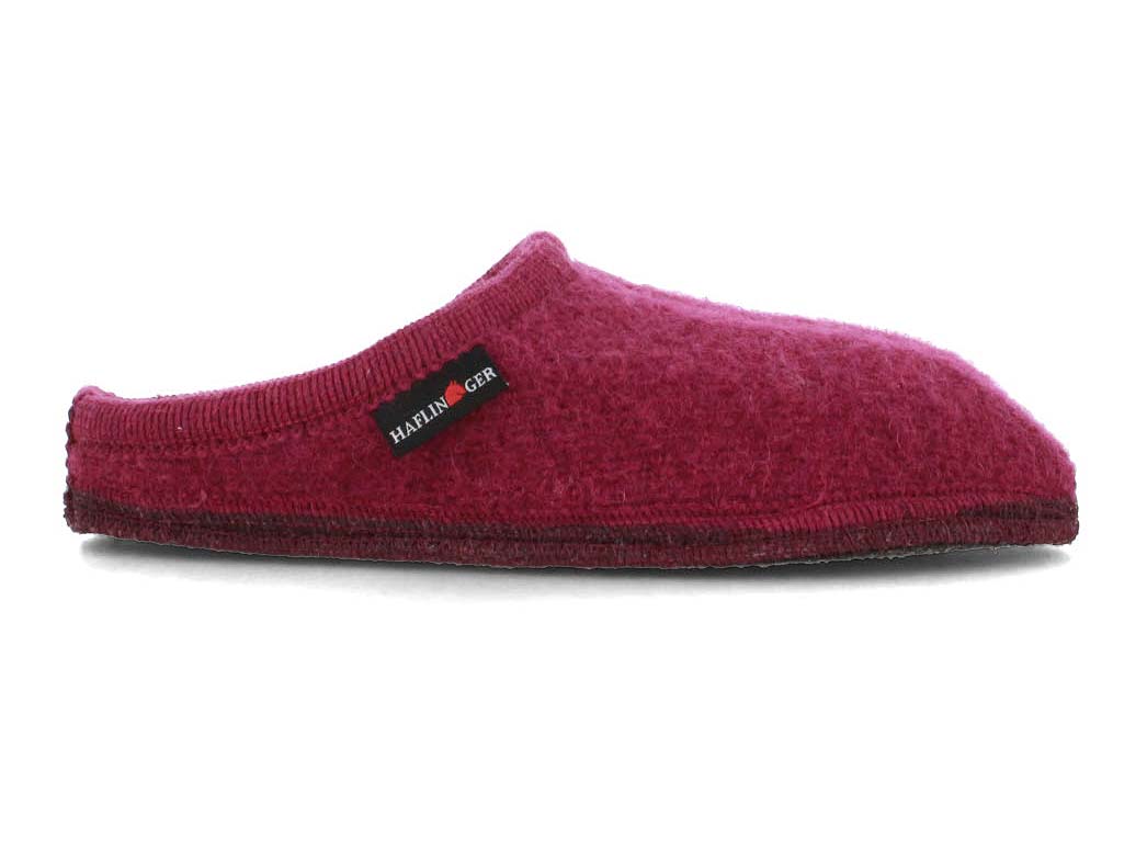 1 HAFLINGER-Men-Women-Felt-Slippers-Alaska-mulberry #farbe_Rosa