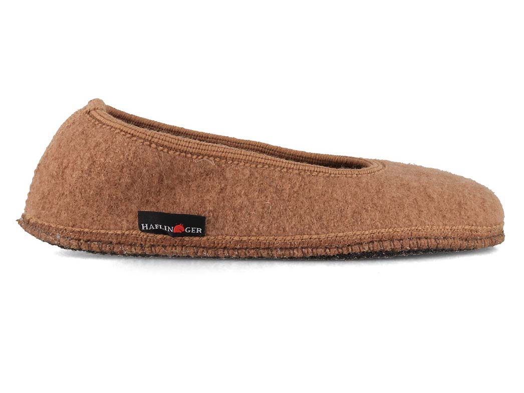 1 HAFLINGER-Women-Felt-Ballerina-Marina-camel #farbe_Brown
