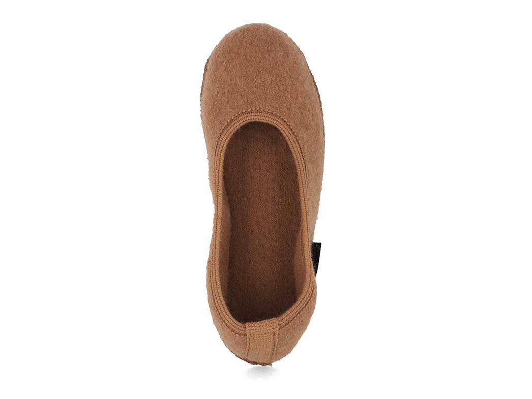 1 HAFLINGER-Women-Felt-Ballerina-Marina-camel #farbe_Brown