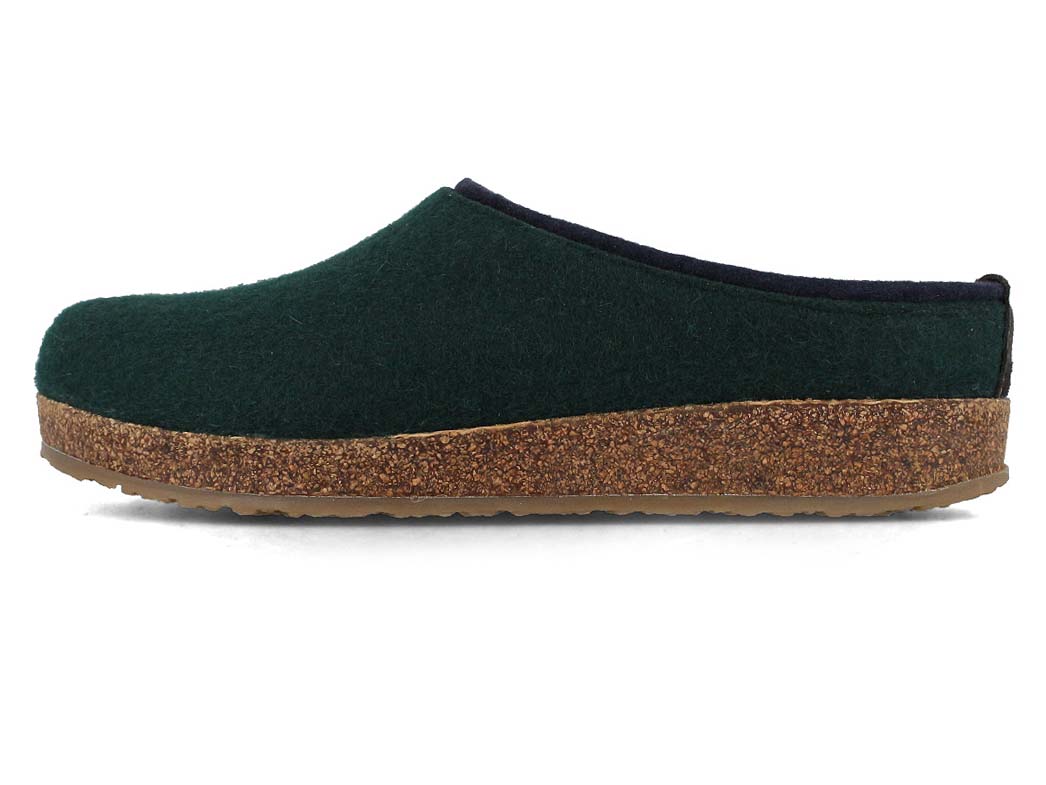 1 HAFLINGER-Women-Men-Clogs-Grizzly-Kris-pine-green #farbe_Green