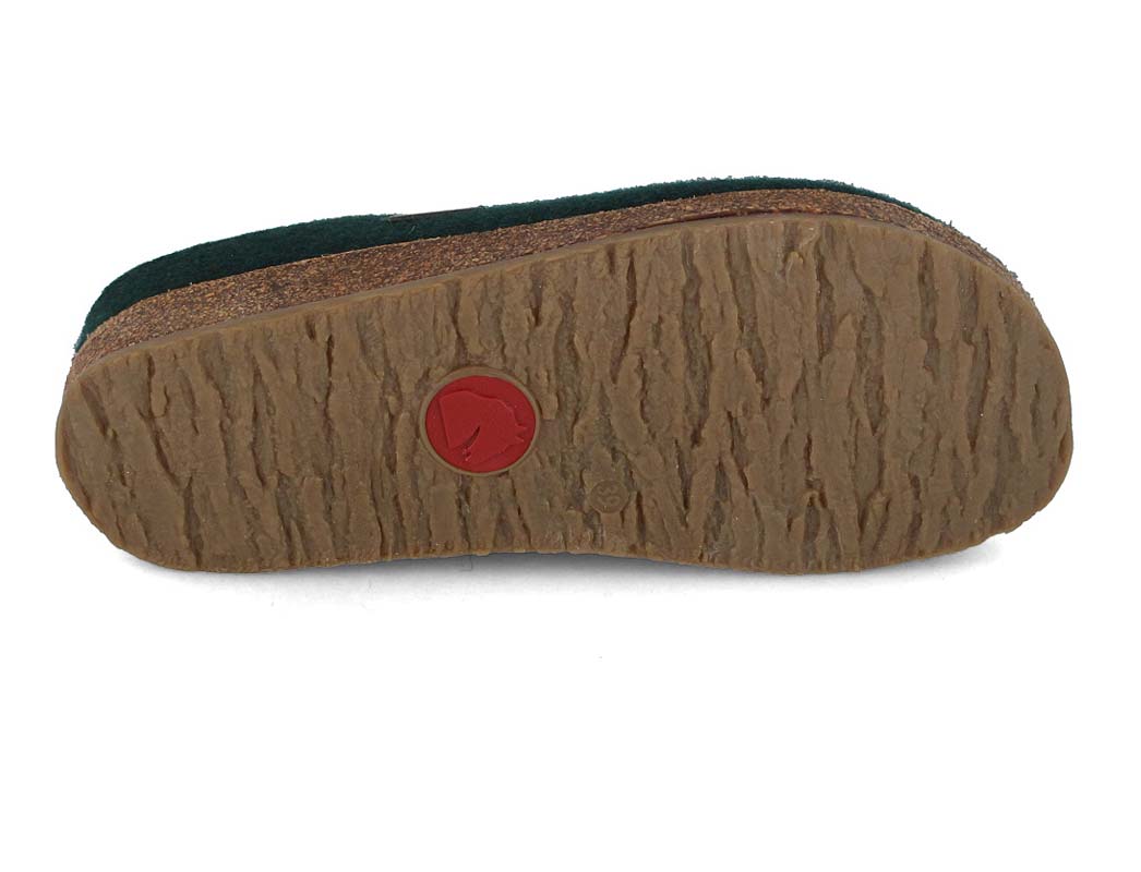 1 HAFLINGER-Women-Men-Clogs-Grizzly-Kris-pine-green #farbe_Green