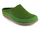 HAFLINGER-Men-Women-Felt-Clogs-Blizzard-Skane-green