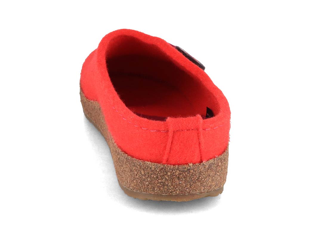 1 HAFLINGER-Women-Felt-Clogs-Grizzly-Kanon-coral #farbe_Rosa