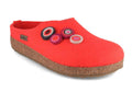 HAFLINGER-Women-Felt-Clogs-Grizzly-Kanon-coral #farbe_Rosa