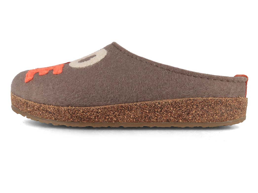 1 HAFLINGER-Women-Felt-Slippers-Grizzly-Home-truffle #farbe_Beige