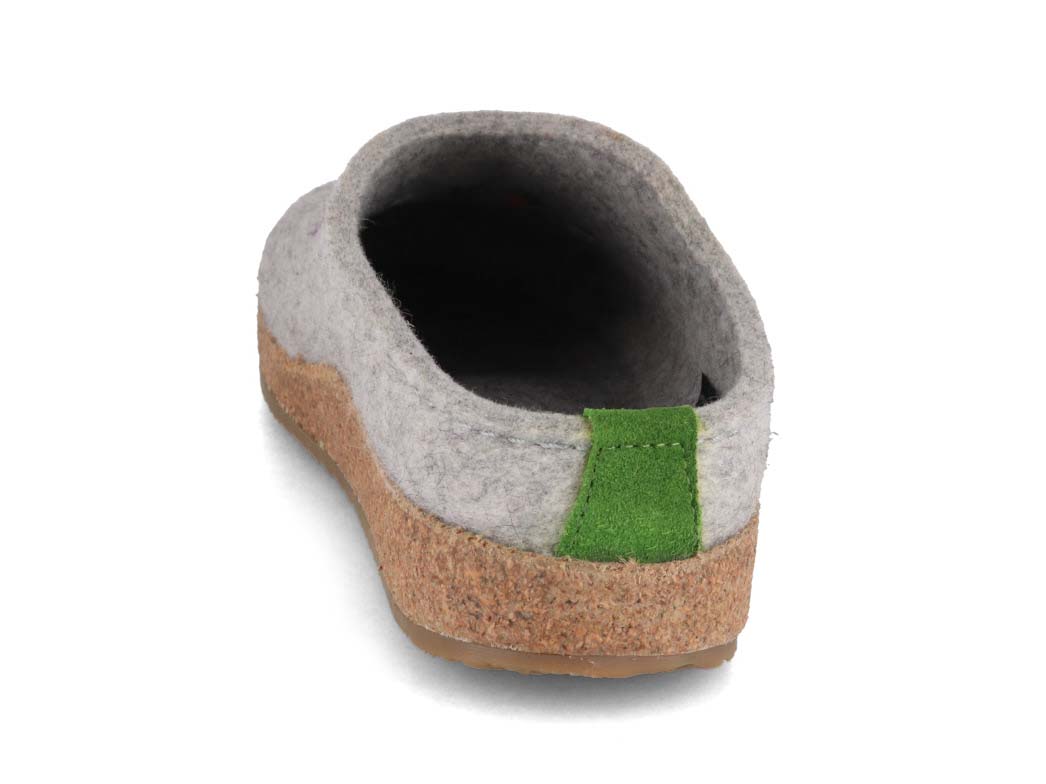 1 HAFLINGER-Women-Felt-Clogs-Grizzly-Rbli-stone-gray #farbe_Gray
