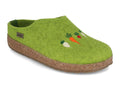 HAFLINGER-Women-Apllication-Felt-Slippers-Grizzly-Rbli-canarygreen #farbe_Green