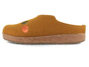 1 HAFLINGER-Women-Felt-Clogs-Grizzly-pumpkin-masala