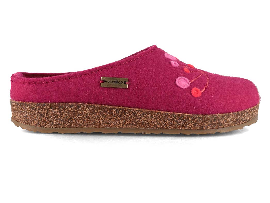 1 HAFLINGER-Women-Felt-Clogs-Grizzly-Amaya-port #farbe_Red