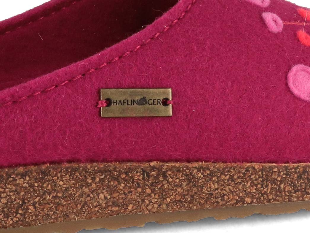 1 HAFLINGER-Women-Felt-Clogs-Grizzly-Amaya-port #farbe_Red