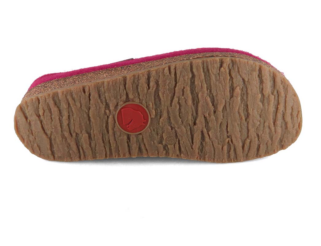 1 HAFLINGER-Women-Felt-Clogs-Grizzly-Amaya-port #farbe_Red