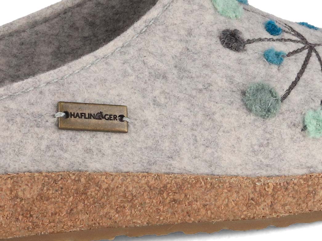 1 HAFLINGER-Women-Felt-Clogs-Grizzly-Amaya-stone-gray #farbe_Gray