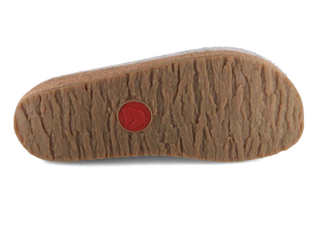 1 HAFLINGER-Women-Felt-Clogs-Grizzly-Amaya-stone-gray #farbe_Gray