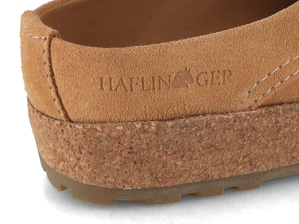 HAFLINGER Bio Malmö Unisex Leather Clogs, Sahara
