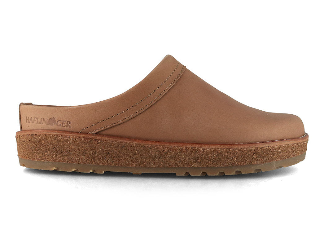 HAFLINGER Travel Classic Leather Clogs, Taupe