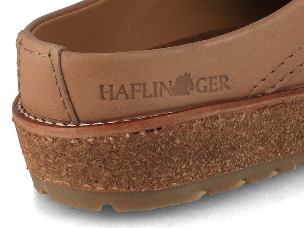HAFLINGER Travel Classic Leather Clogs, Taupe