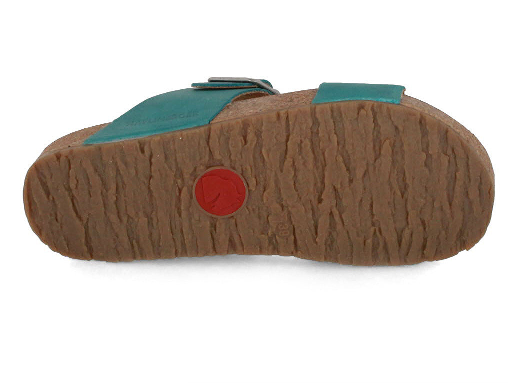 1 HAFLINGER-Women-Sandals-Bio-Andrea-aqua-country #farbe_Teal