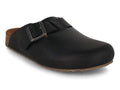 HAFLINGER-Men-Women-Leather-Clogs-Porto-black #farbe_Black