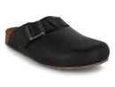 HAFLINGER-Men-Women-Leather-Clogs-Porto-black