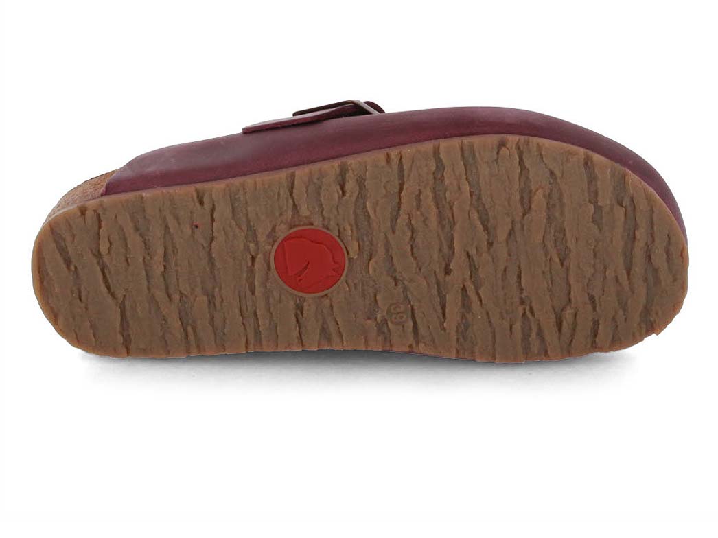 1 HAFLINGER-Men-Women-Leather-Clogs-Porto-bordeaux #farbe_Bordeaux