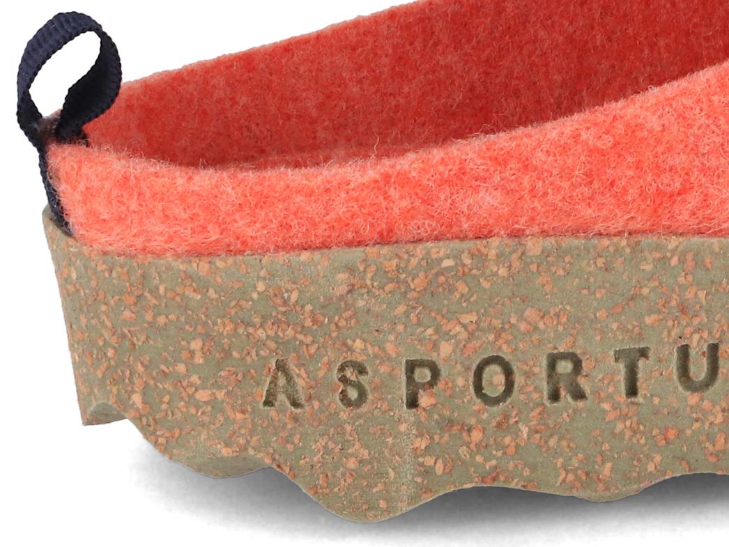 1 ASPORTUGUESAS-Women-Felt-Clogs-Come-orange #farbe_Orange