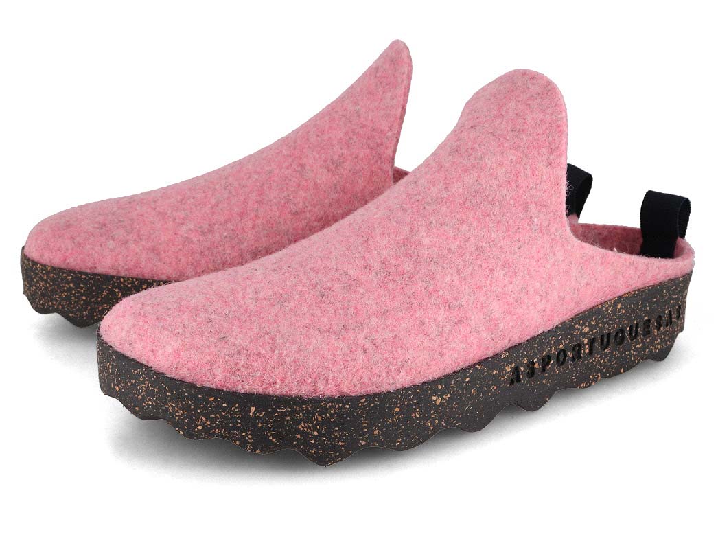 1 ASPORTUGUESAS-Women-Felt-Clogs-Come-pink #farbe_Pink